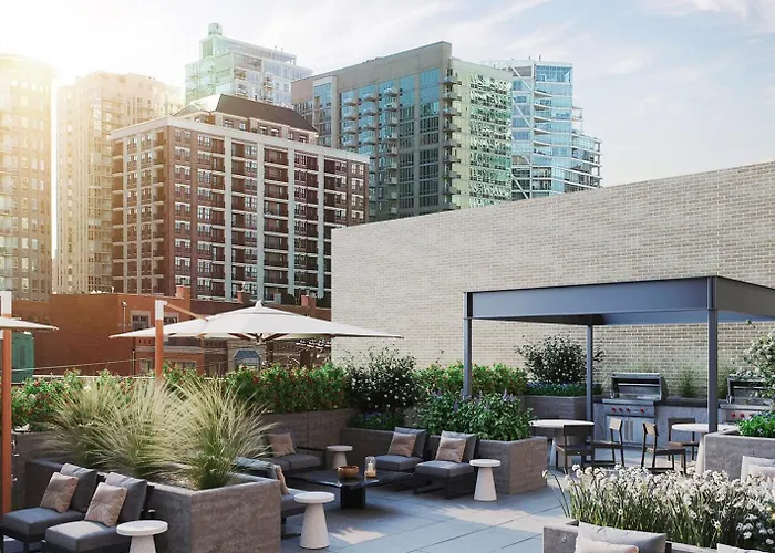Appartement River North 1br Nr L Stop Riverwalk Loop Chi-1037 *
